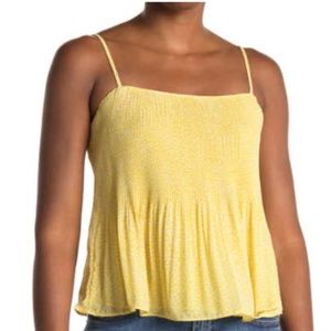 NWT Yellow Lush Top